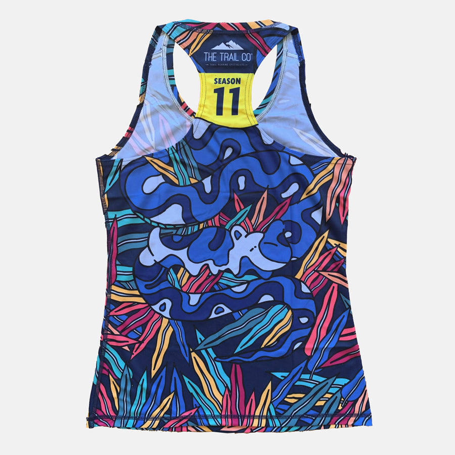 SEQ Trail Running Series Singlet | Hungry Python | Womens