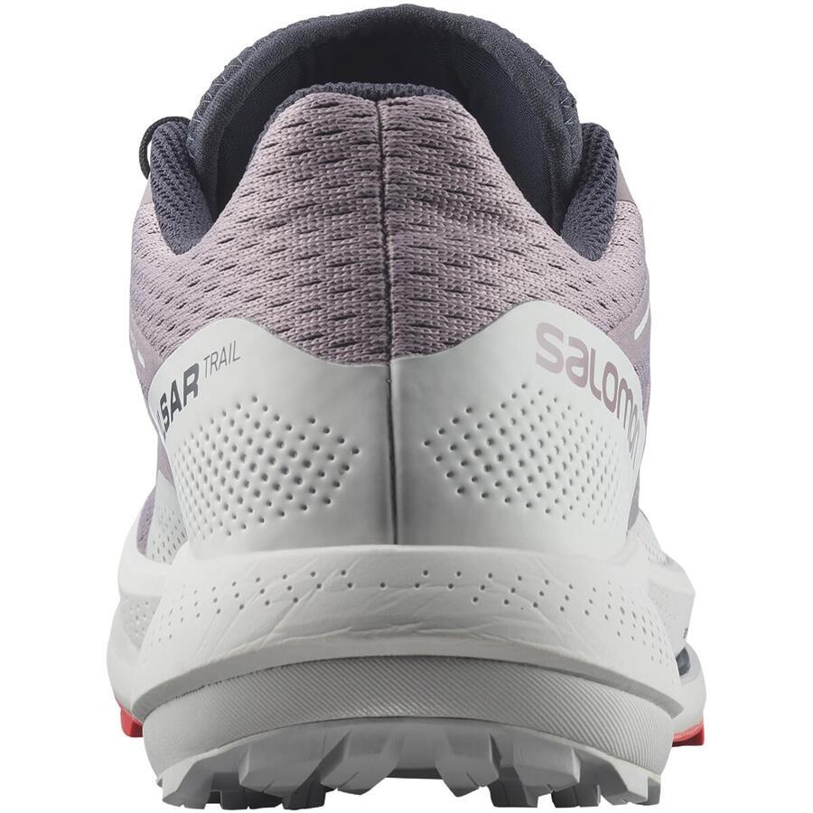Salomon Pulsar Trail | Quail / Lunar Rock / Poppy Red | Womens