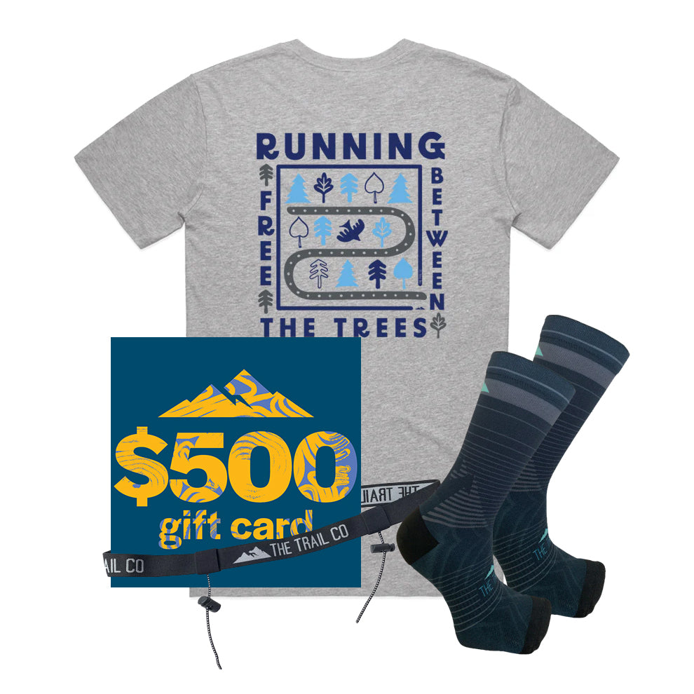 Trail Runner Gift Box Bundle | Grey Running Free | Men's