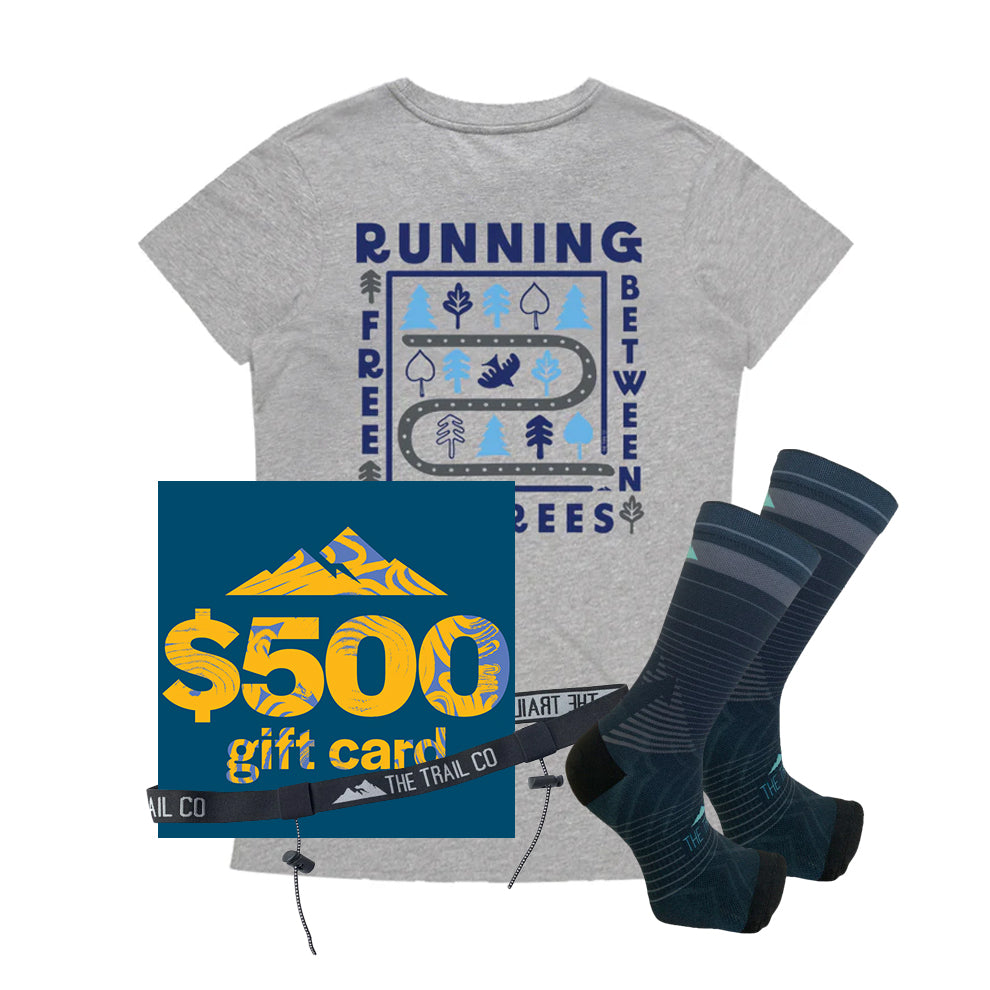 Trail Runner Gift Box Bundle | Grey Running Free | Women's