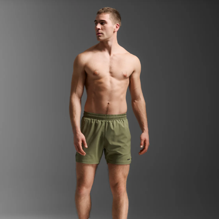 2XU Aero 5 Inch Shorts | Hunter / Black Reflective | Mens