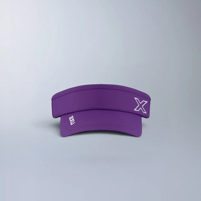 2XU Performance Visor | Purple Flash / White