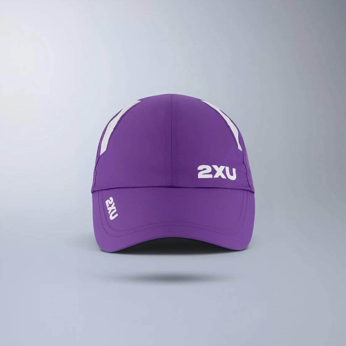 2XU Run Cap | Purple Flash / White