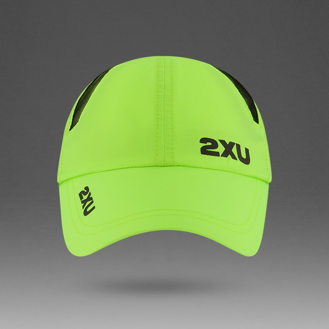 2XU Run Cap | Volt / Black