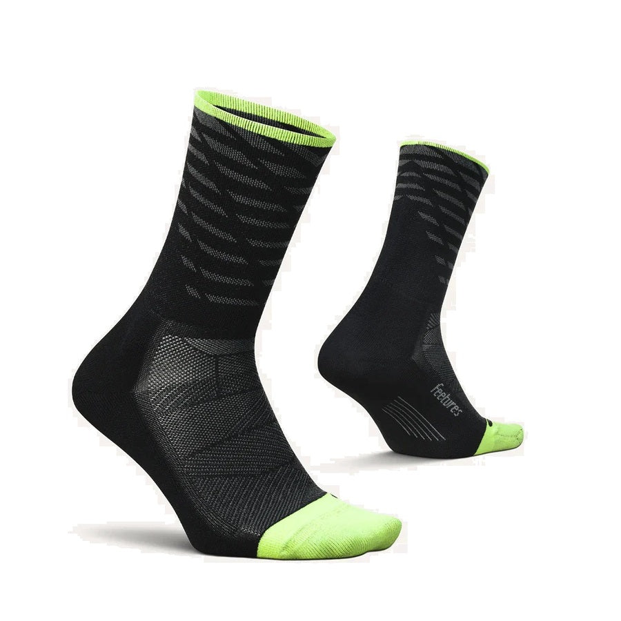 Feetures Elite | Light Cushion | Mini-Crew | Tempo Black