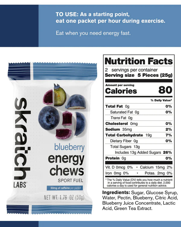 Skratch Labs Sport Energy Chews