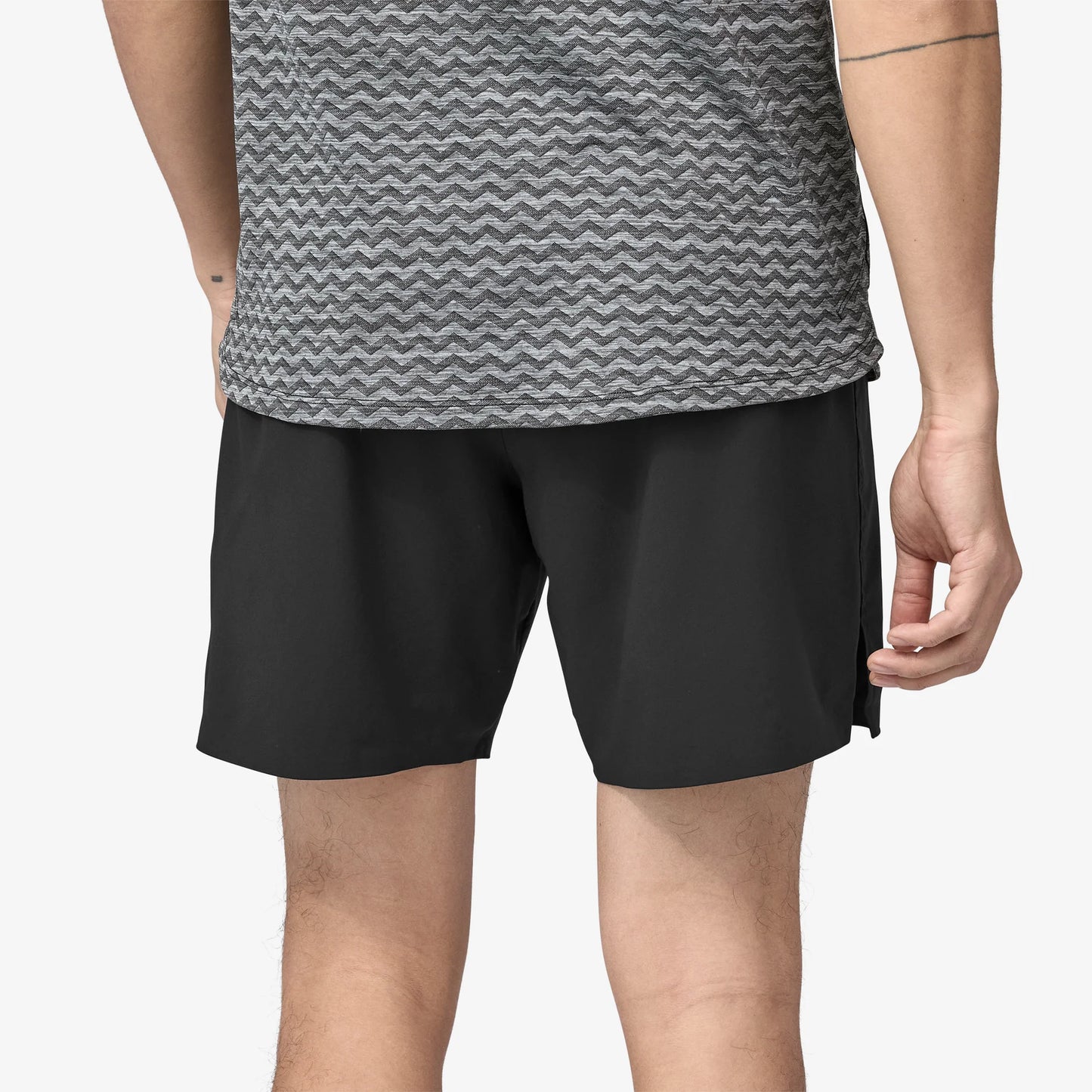 Patagonia Strider Pro 7 Inch Shorts | Black | Mens