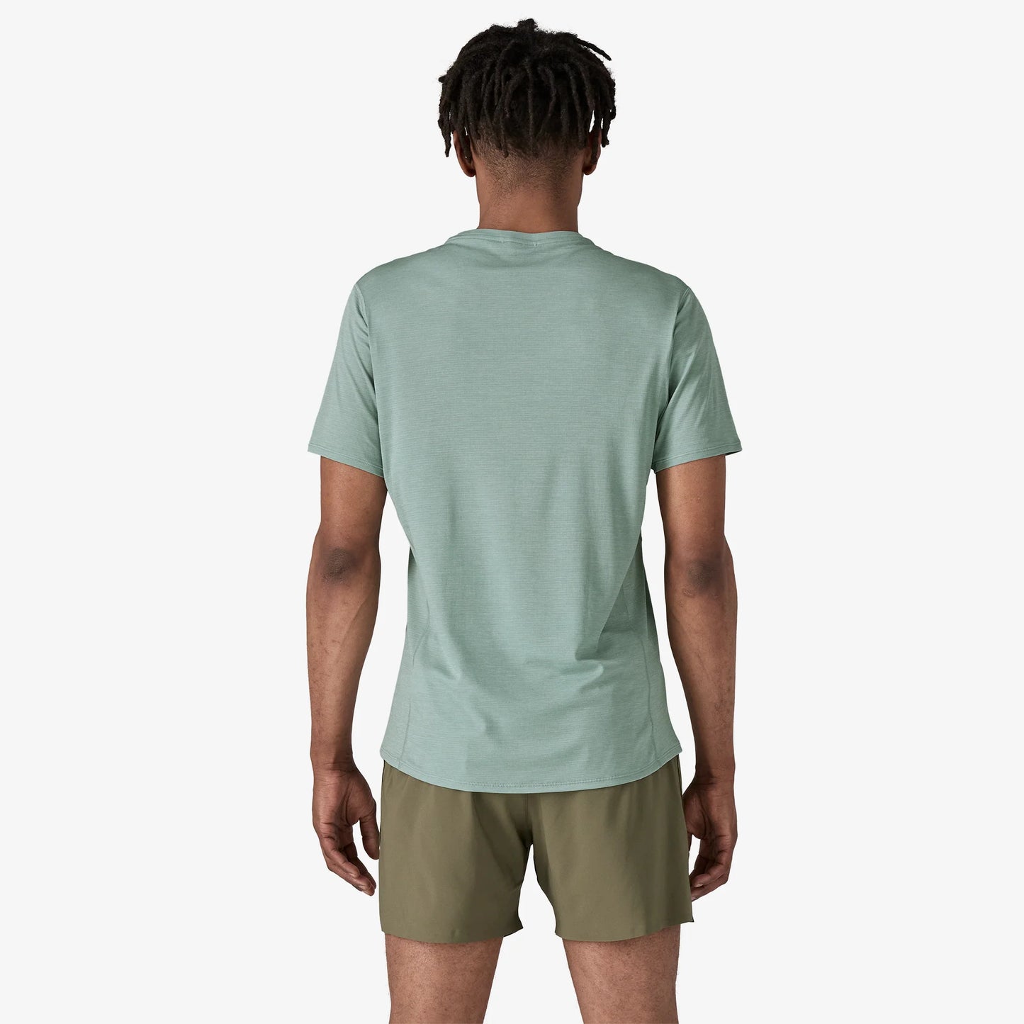 Patagonia Capilene Cool Lightweight Shirt | Thermal Blue / Light Thermal BlueX-Dye | Mens