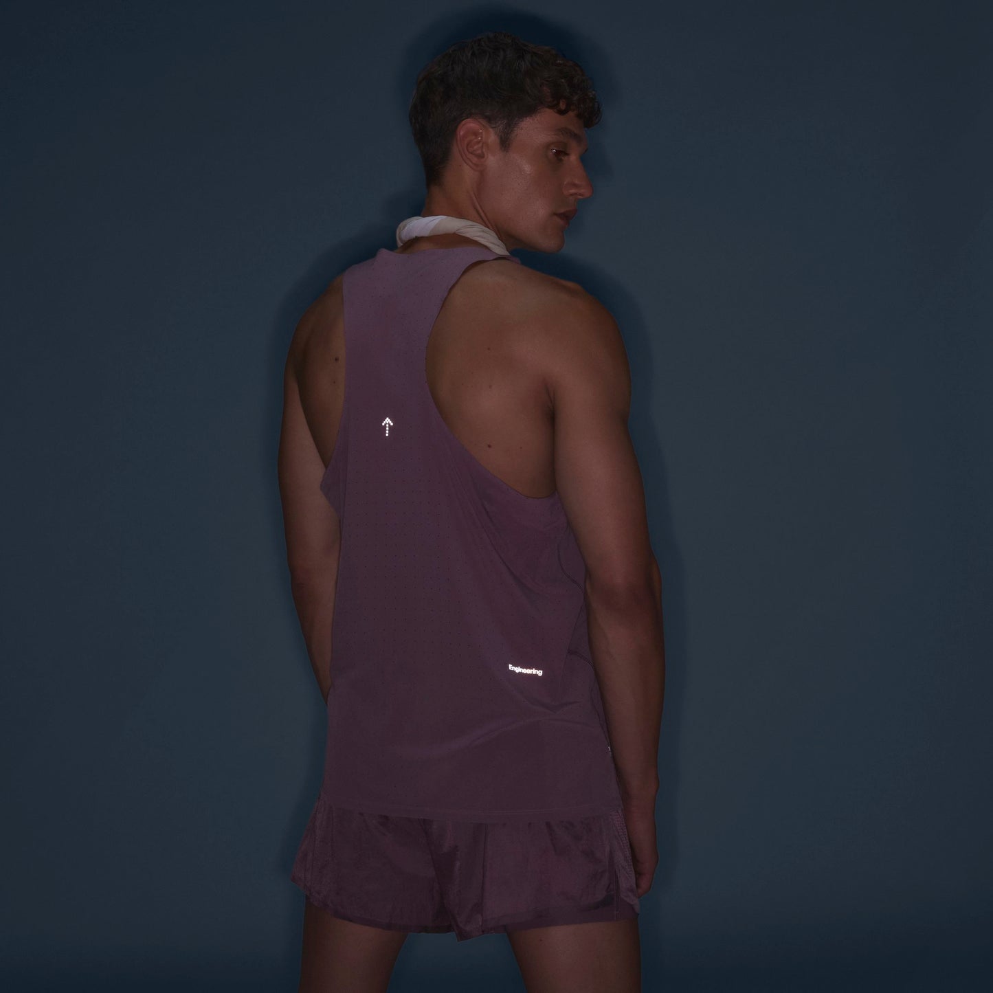 adidas Adi365 H.Koumori Running Singlet | Shadow Fig | Mens