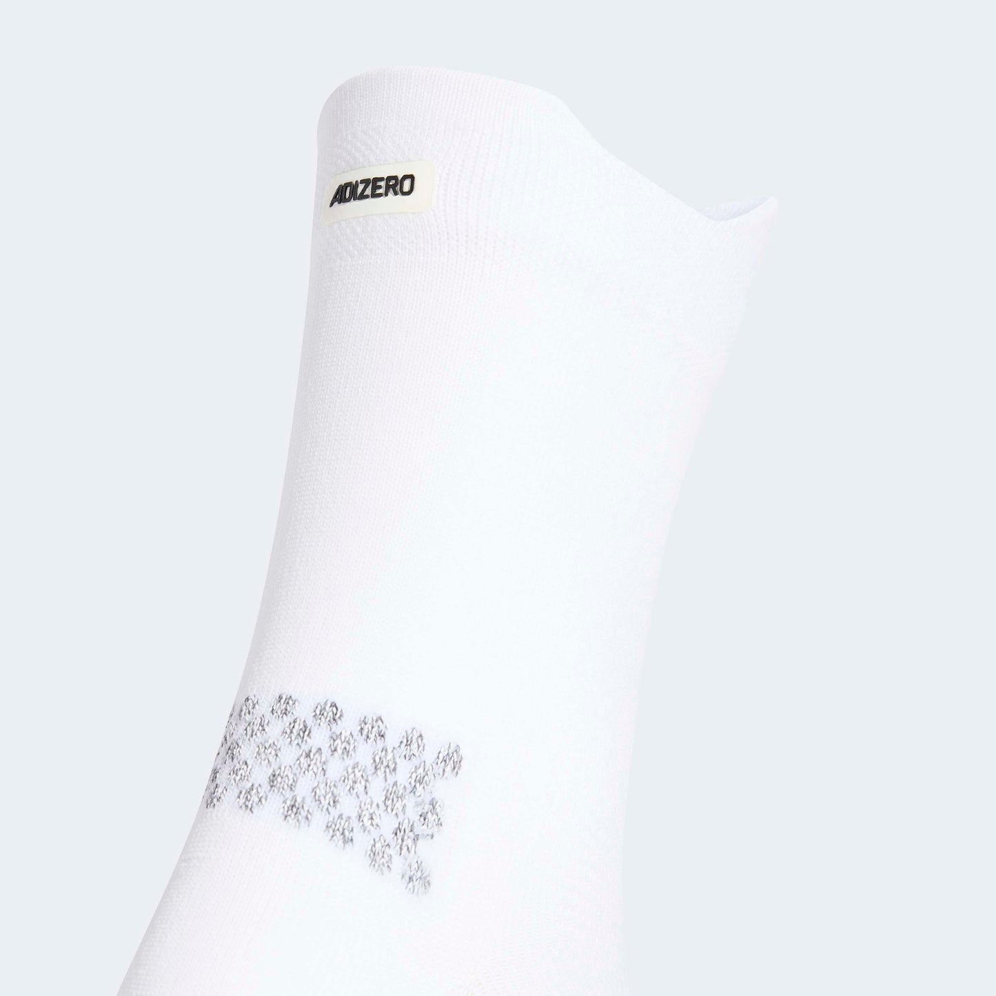 adidas RUNxADIZERO Quarter Sock | White / Black
