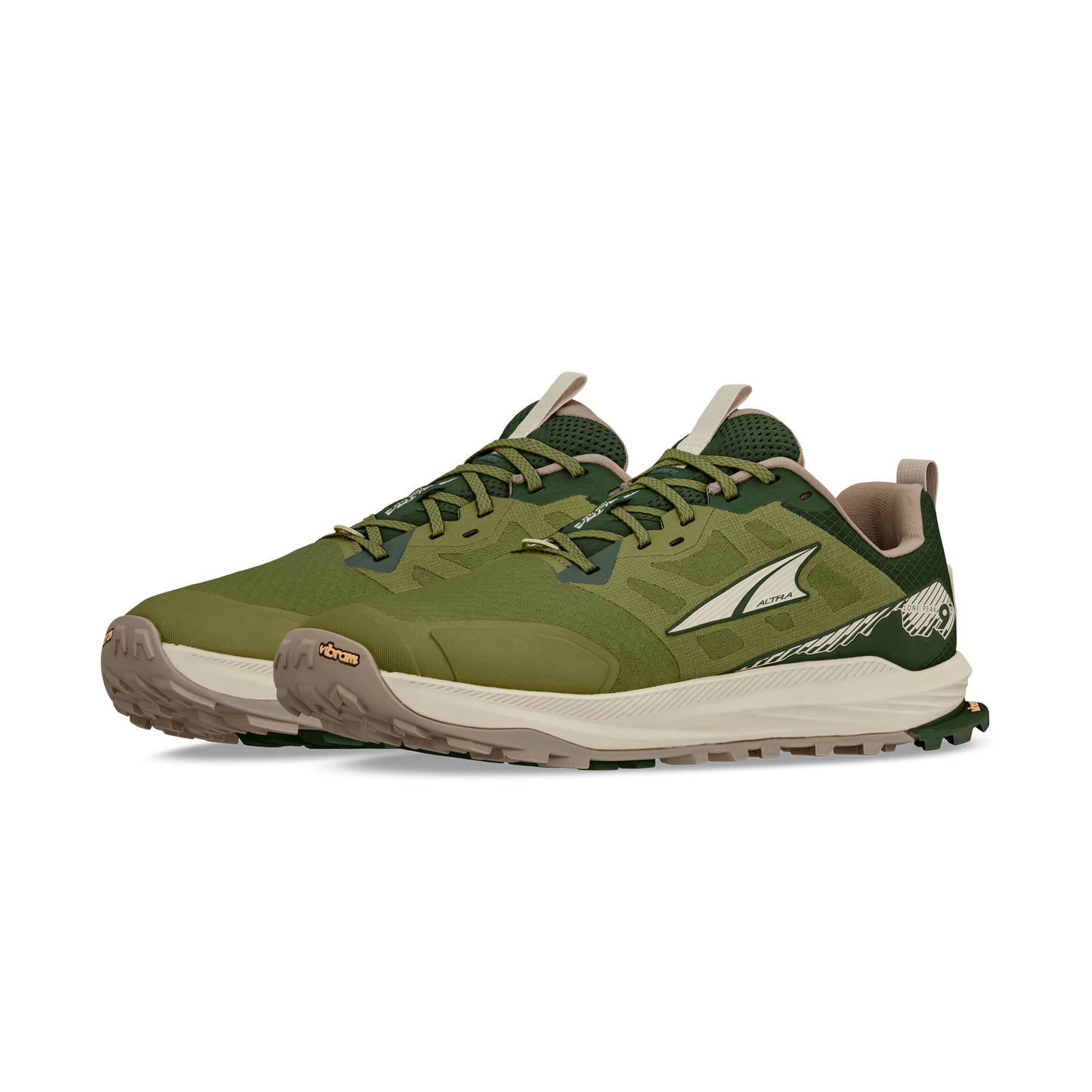 Altra Lone Peak 9+ | Green | Mens