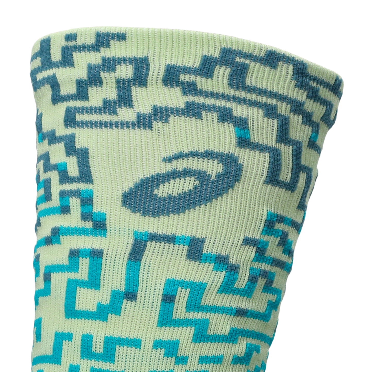 Asics Performance Run Crew Sock | Illuminate Yellow / Foggy Teal