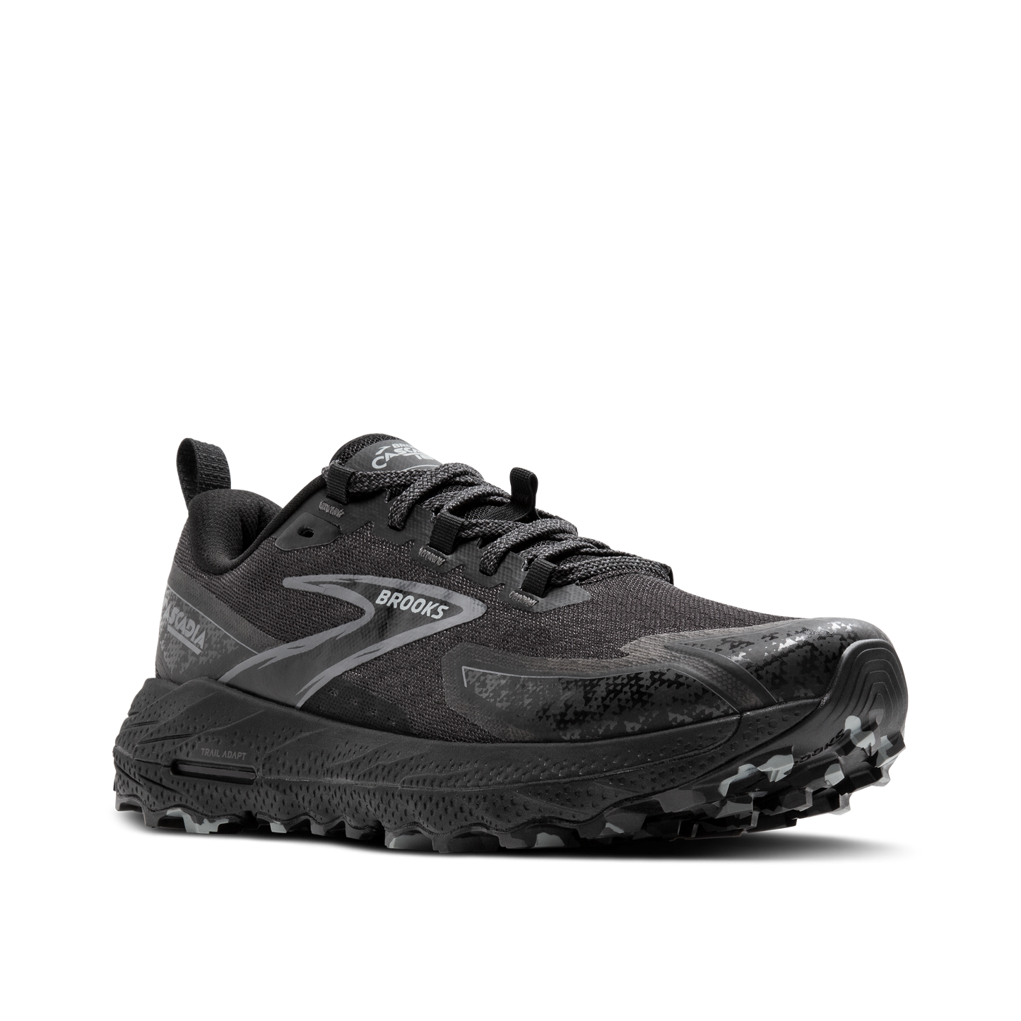 Brooks Cascadia 18 | Black / Blackened Pearl | Womens