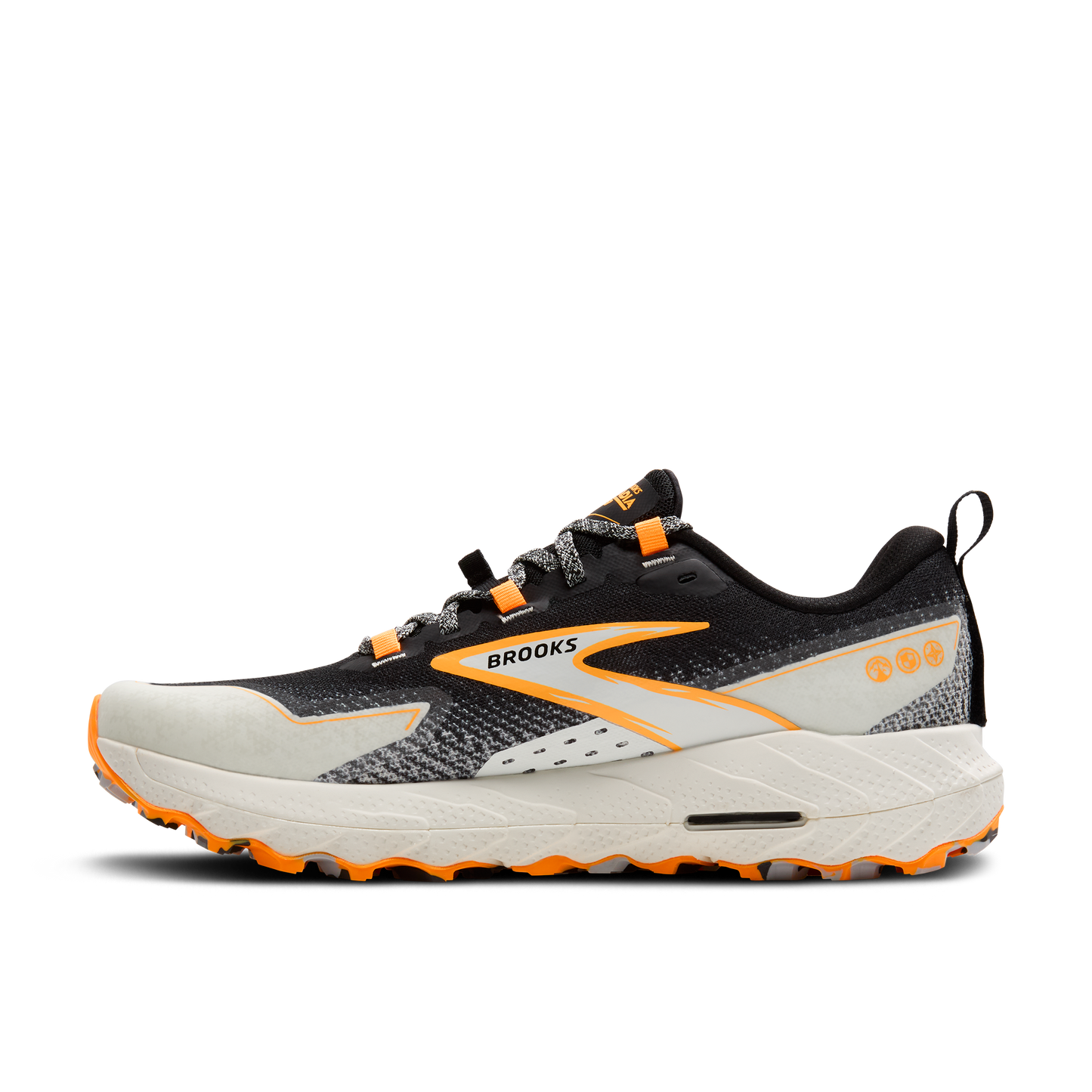 Brooks Cascadia 18 | Black / Blue Wash / Orange | Mens