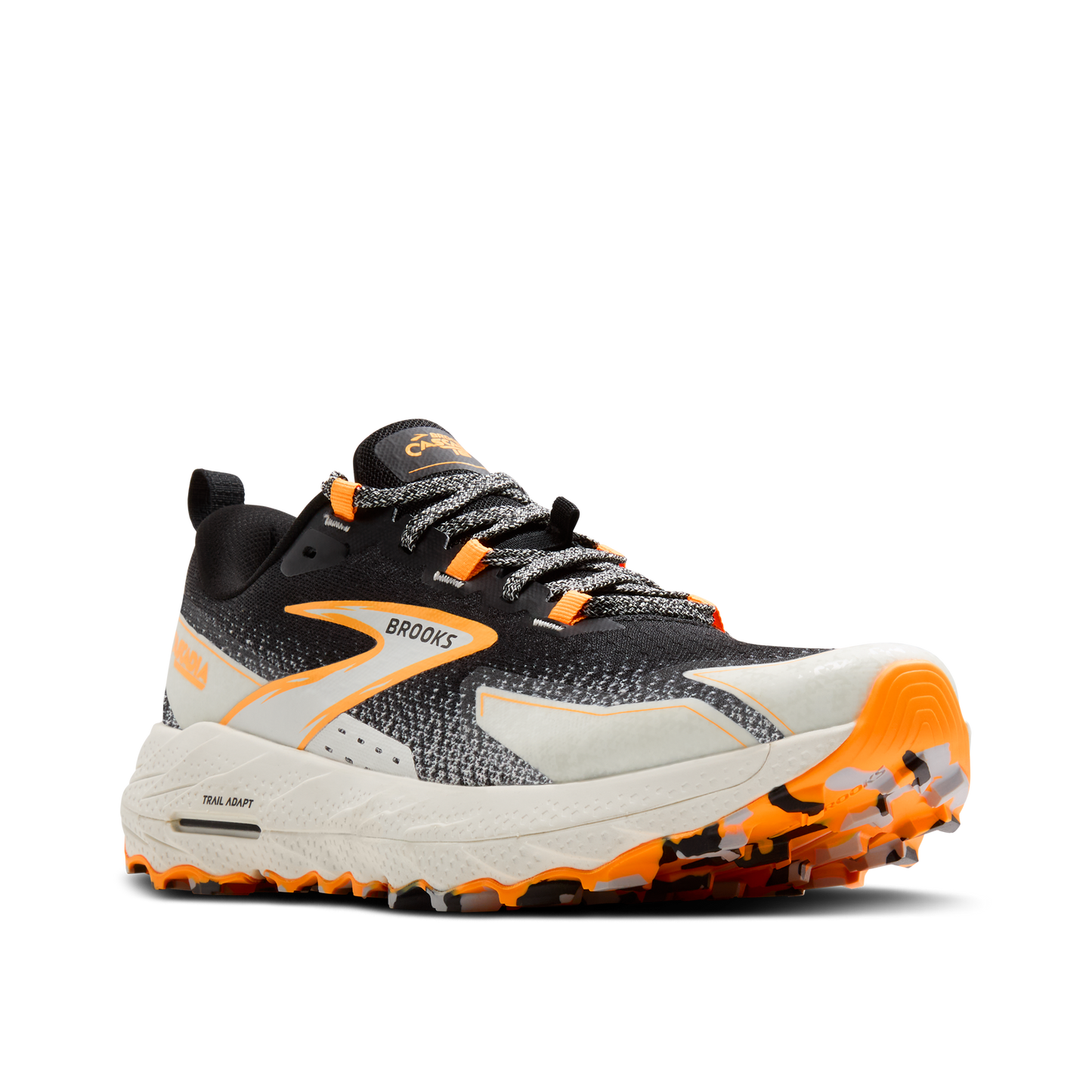 Brooks Cascadia 18 | Black / Blue Wash / Orange | Mens