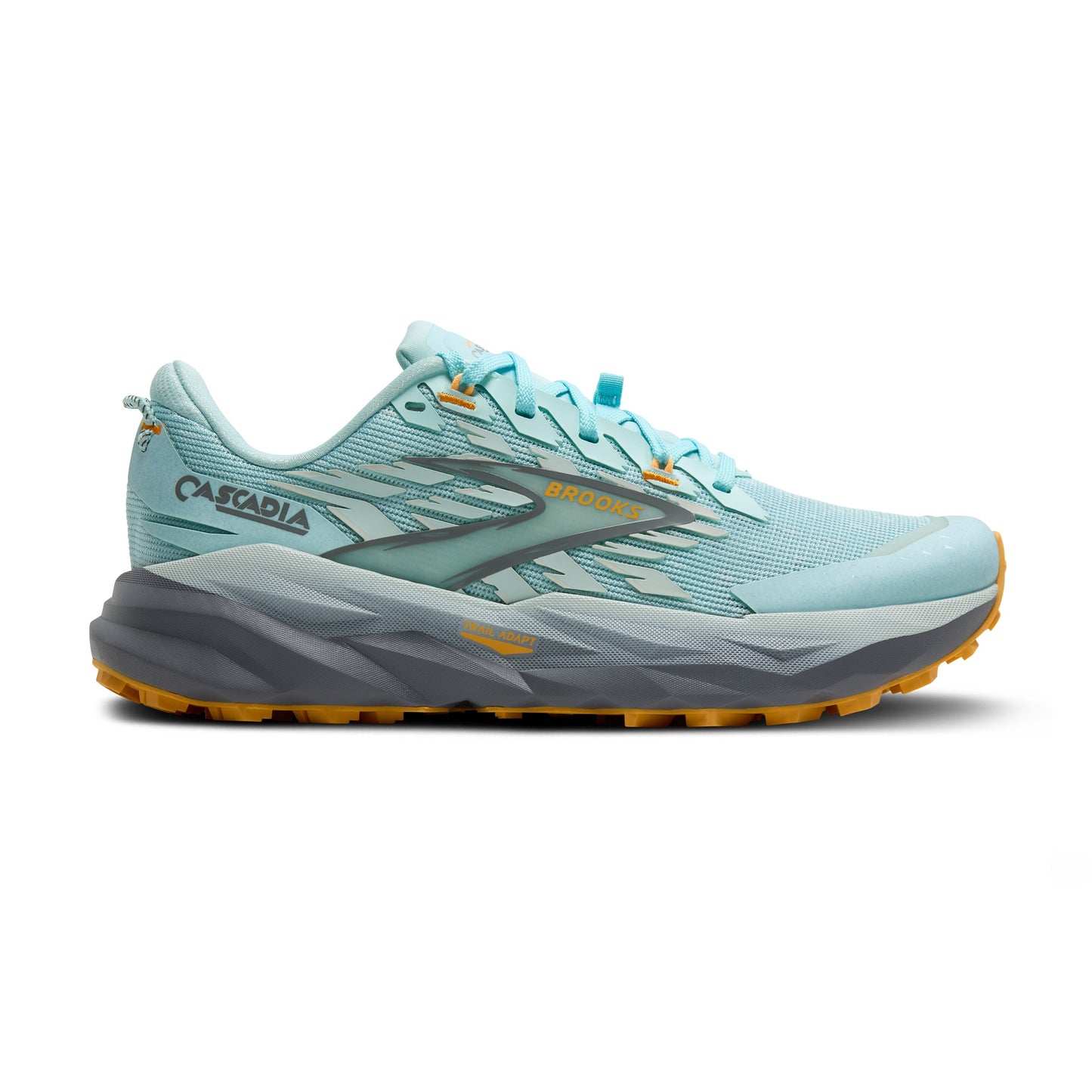 Brooks Cascadia 19 Wide | Clearwater / Primer Grey | Womens