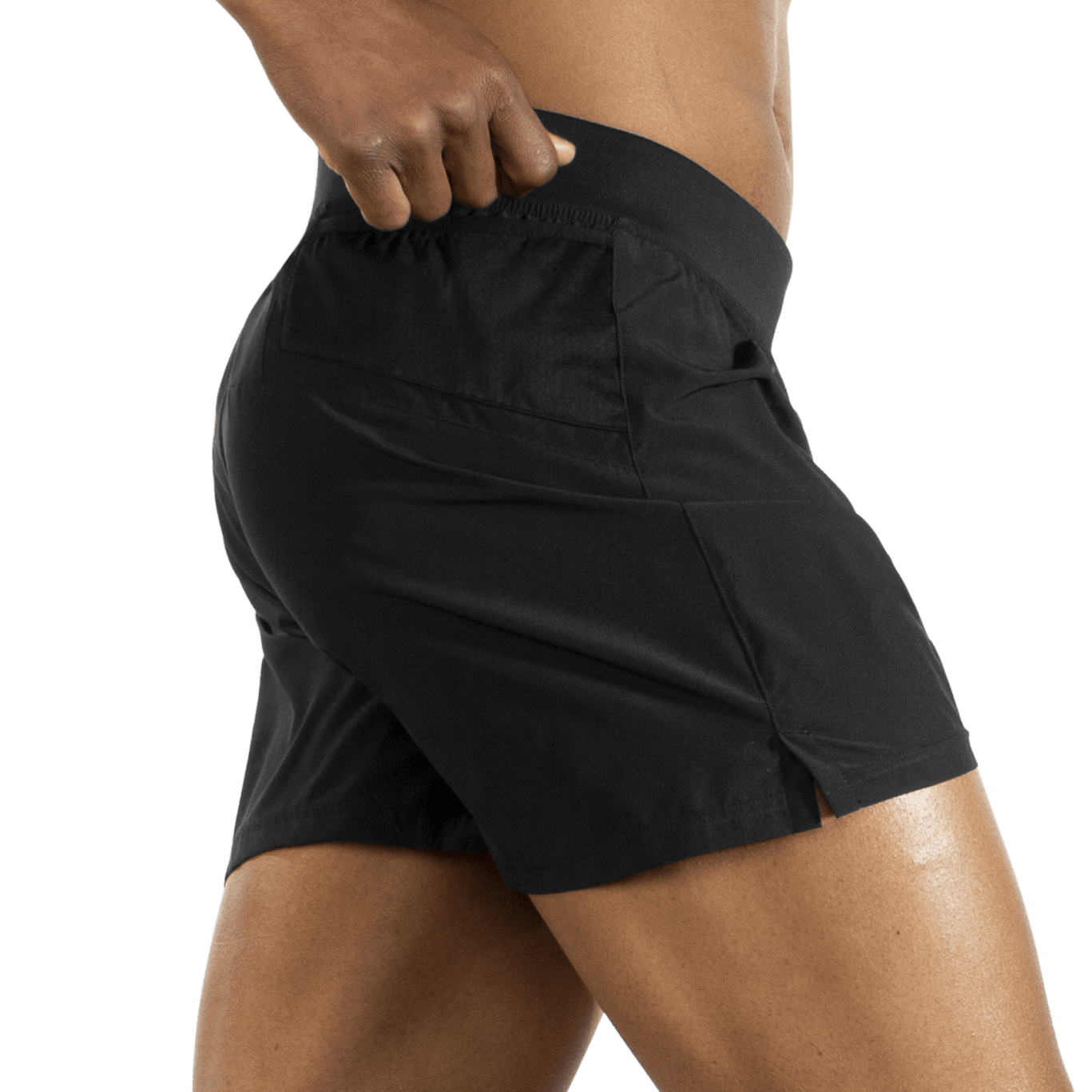 Brooks Sherpa 5" Short | Black | Mens