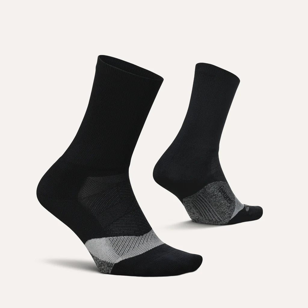 Feetures Elite | Light Cushion | Mini-Crew | Black