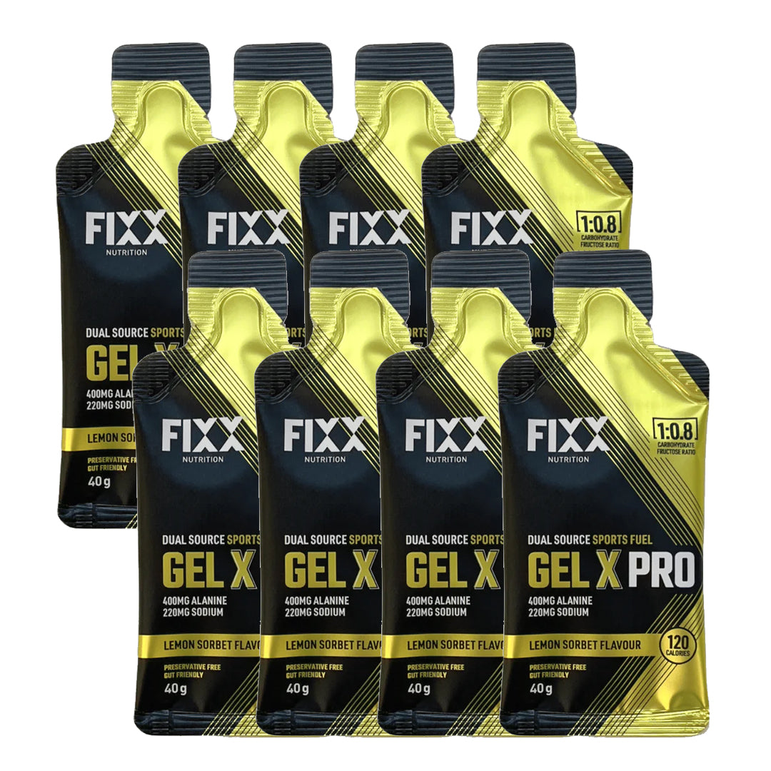 Fixx Nutrition Gel X Pro Bundle | 8 Pack