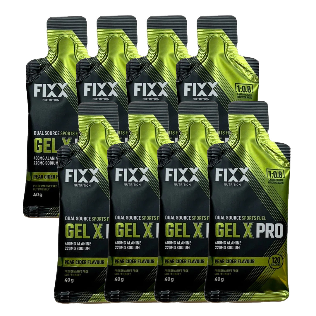 Fixx Nutrition Gel X Pro Bundle | 8 Pack