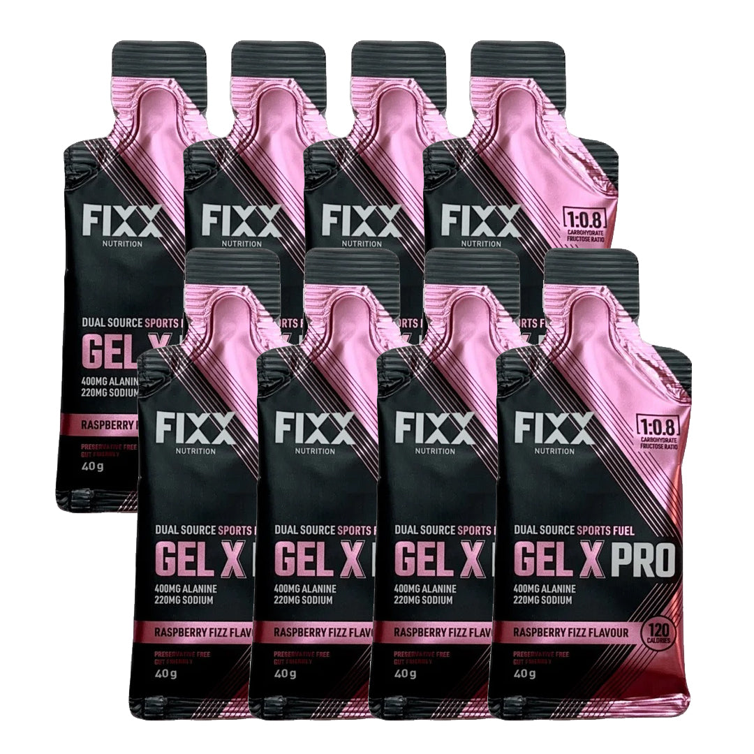 Fixx Nutrition Gel X Pro Bundle | 8 Pack