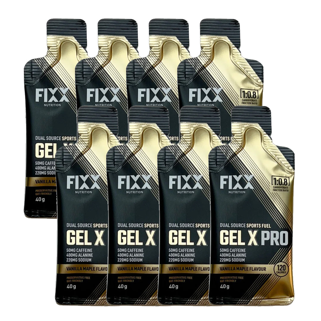 Fixx Nutrition Gel X Pro Bundle | 8 Pack