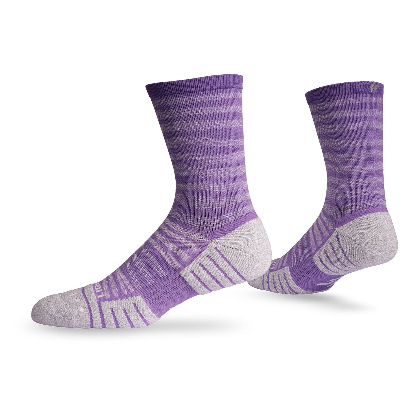 Lightfeet Performance Raster Socks | Midweight | Half Crew | Violet
