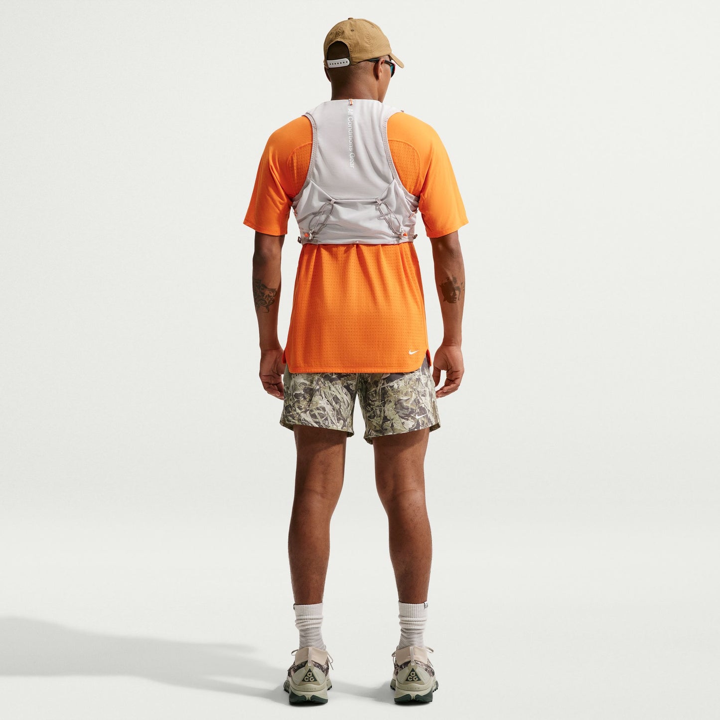 Nike ACG "Chamo Camo" Dri-FIT 6" Brief-Lined Shorts | Sequoia / Light Army / Summit White | Mens