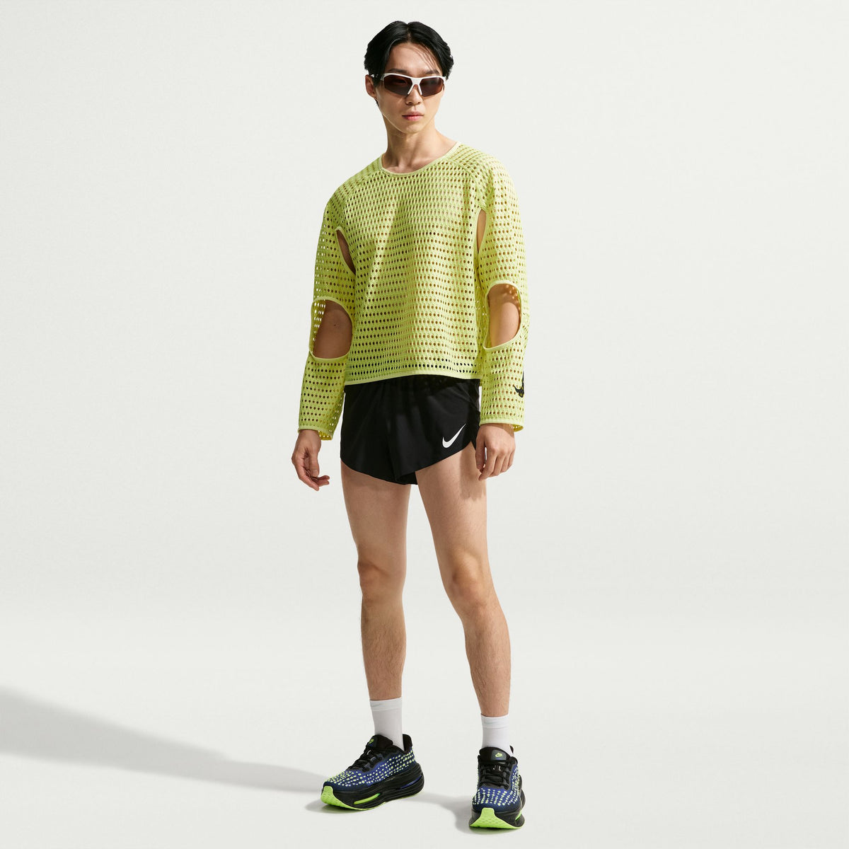 Nike Radical AirFlow Long Sleeve Tee | Light Lemon Twist