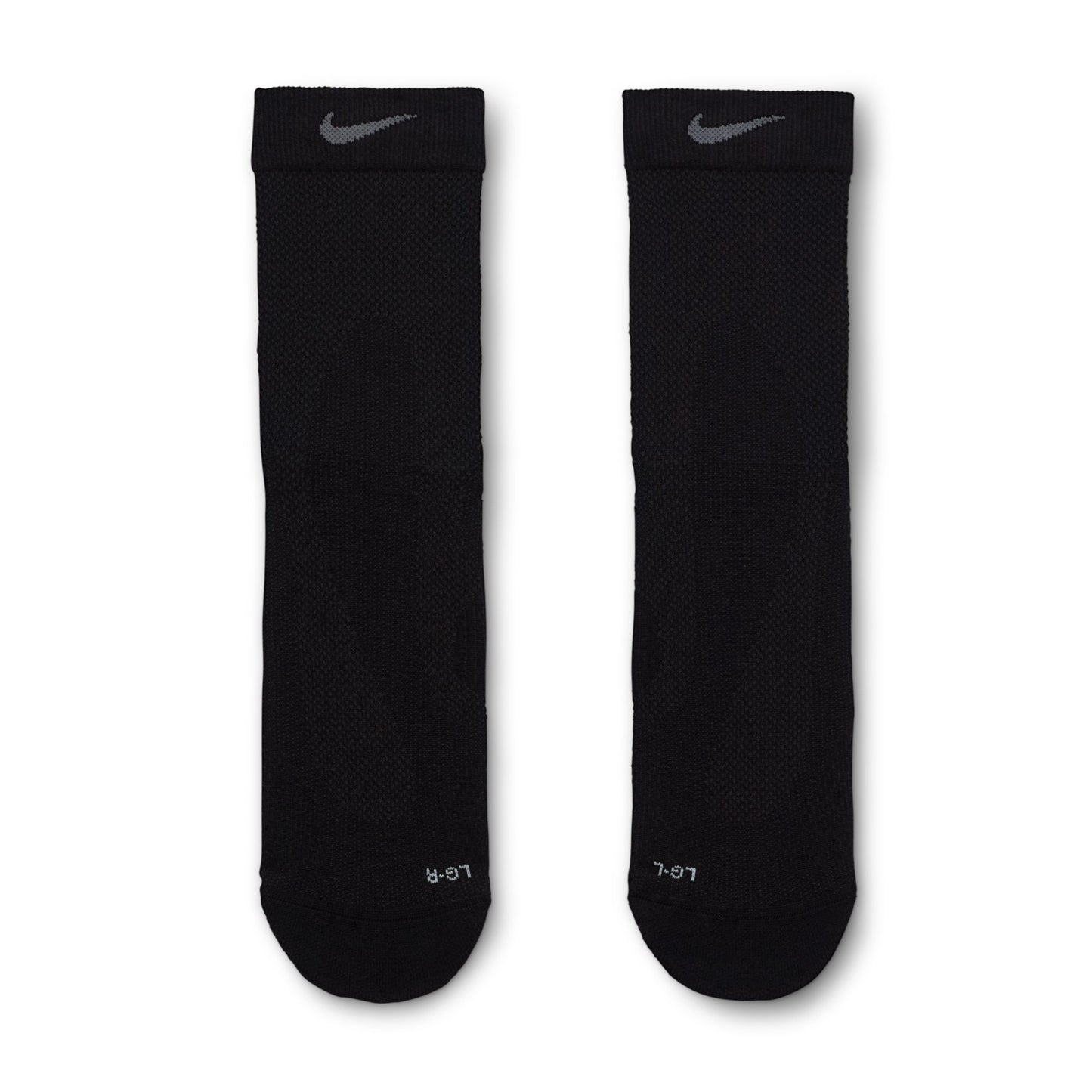 Nike Running Lightweight Sock | Micro Crew Length | Black / Pure Platinum