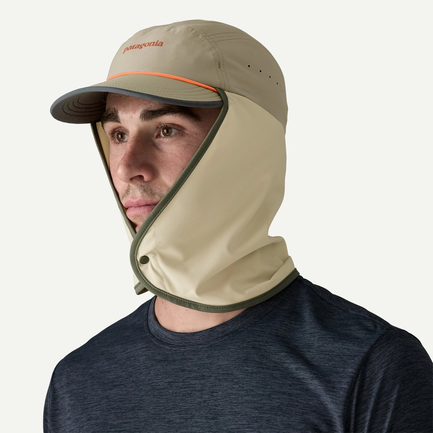 Patagonia Caped Merganzer Legionnaire Hat | River Rock Green