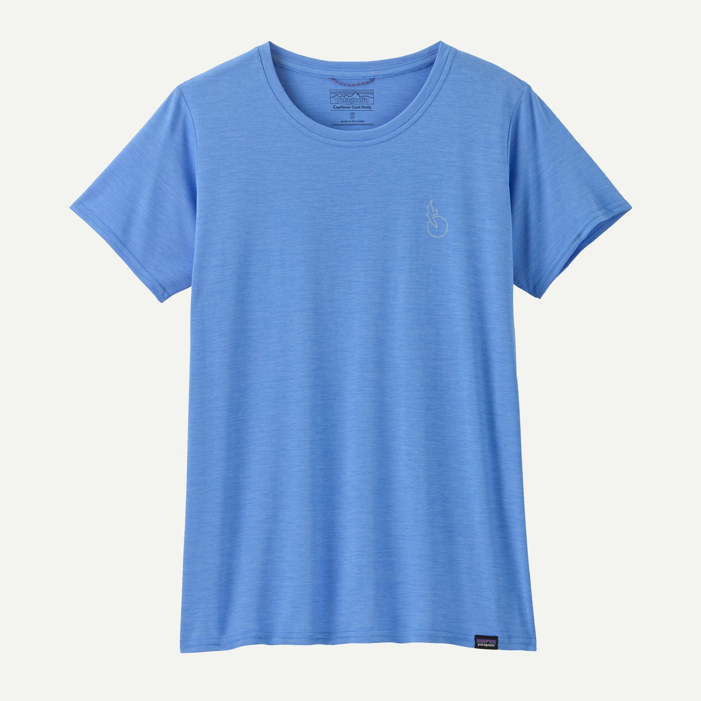 Patagonia Capilene Cool Daily Graphic Shirt - Waters | Swelldrifter: Abundant Blue X-Dye | Womens