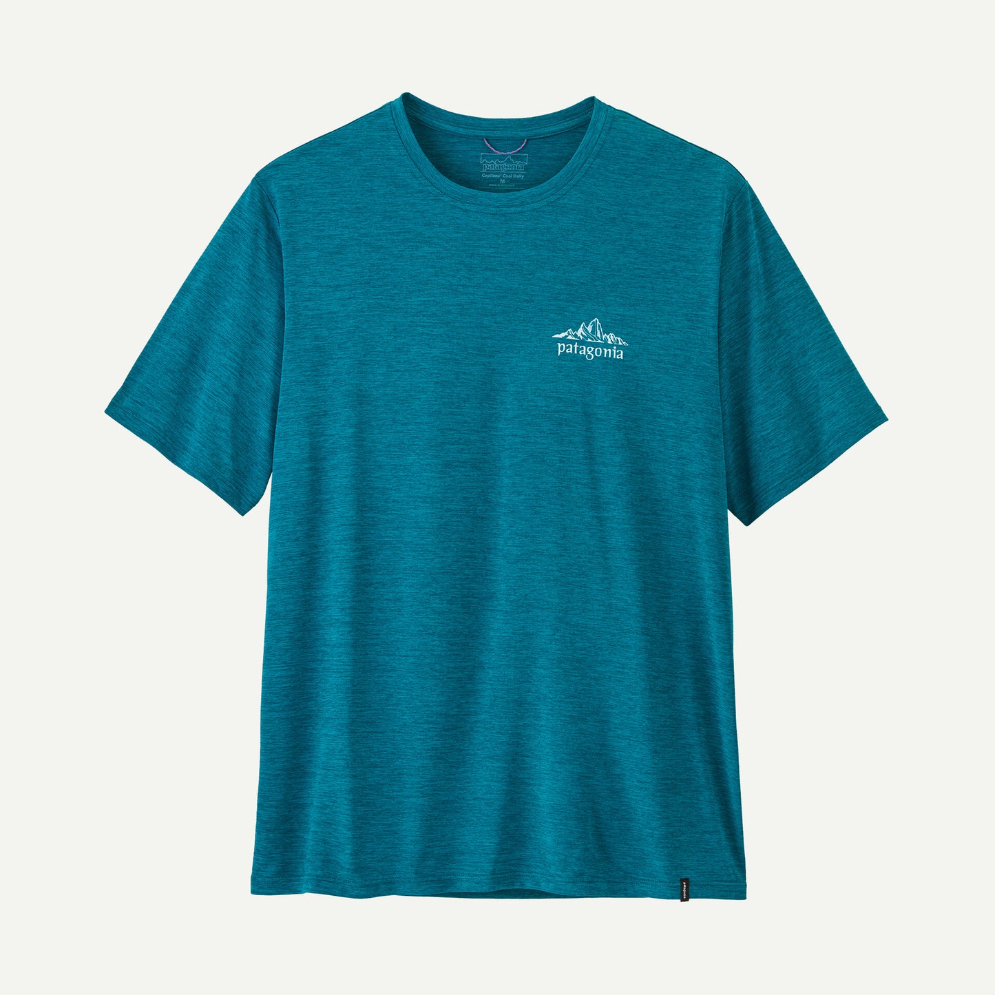 Patagonia Capilene Cool Daily Shirt | Cloud Crag: Light Glacial Blue X-Dye | Mens