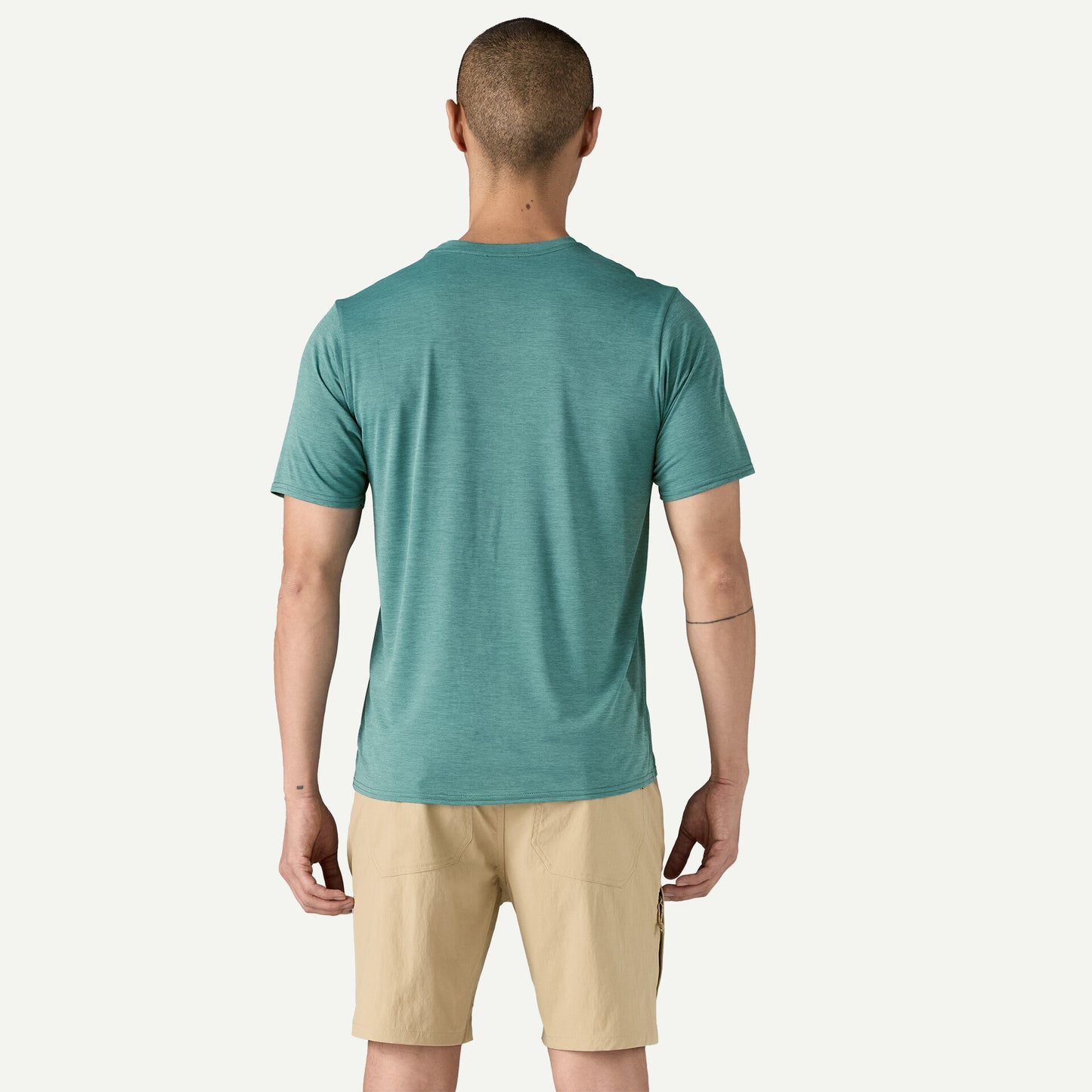 Patagonia Capilene Cool Daily Shirt | Wetland Blue / Light Wetland Blue X-Dye | Mens