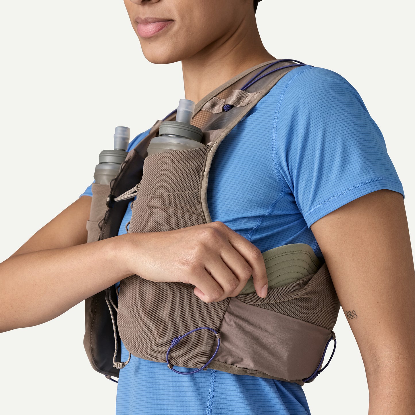 Patagonia Slope Runner Vest | Seabird Grey