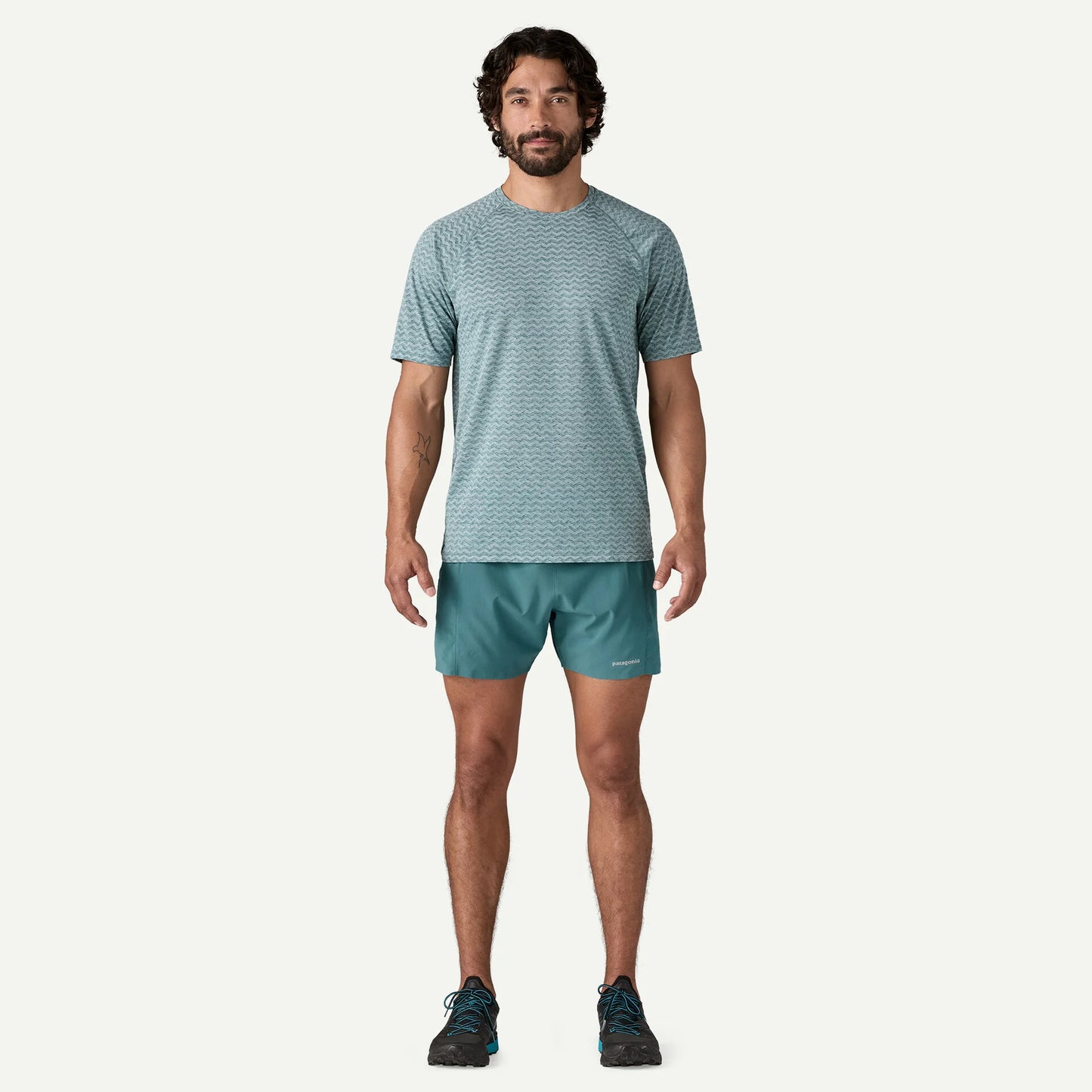 Patagonia Strider Pro 5 Inch Shorts | Wetland Blue | Mens