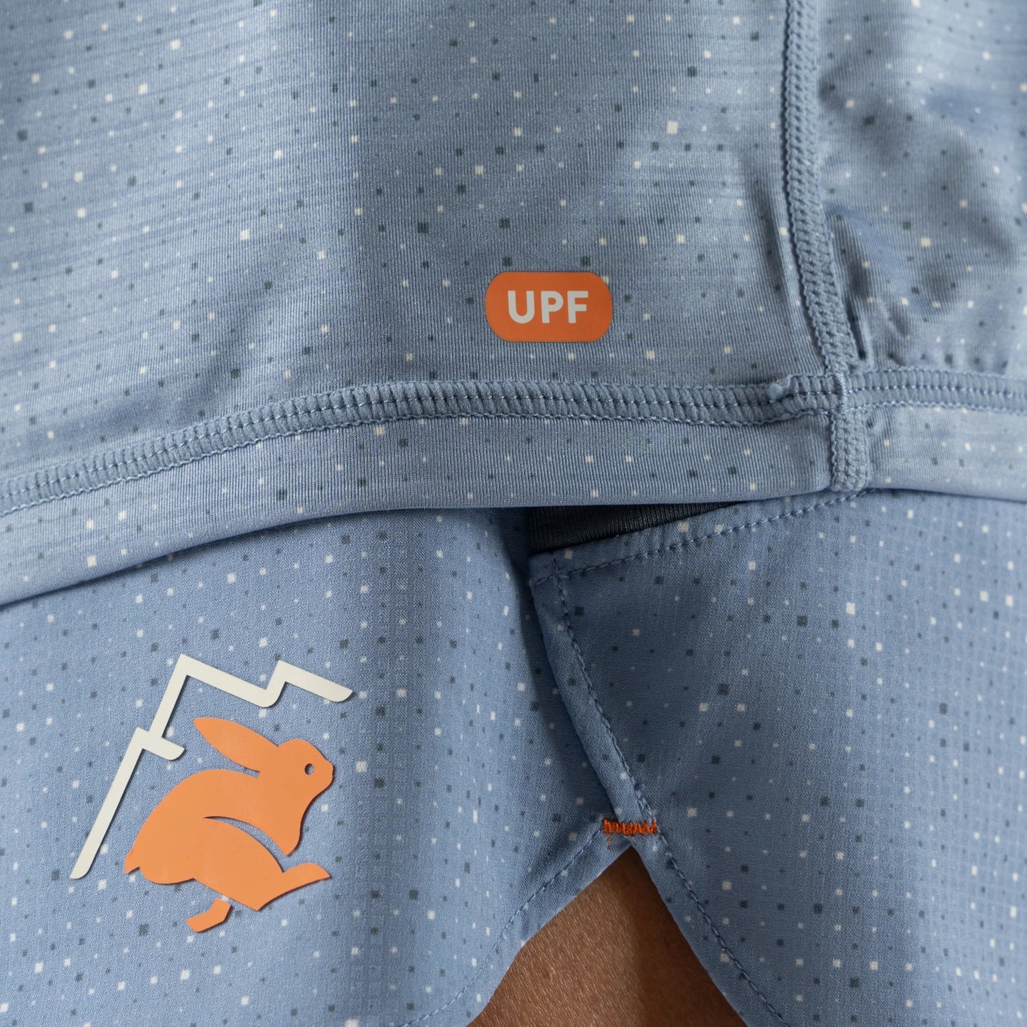 rabbit UPF Deflector 2.0 | Rain Washed Squares | Mens