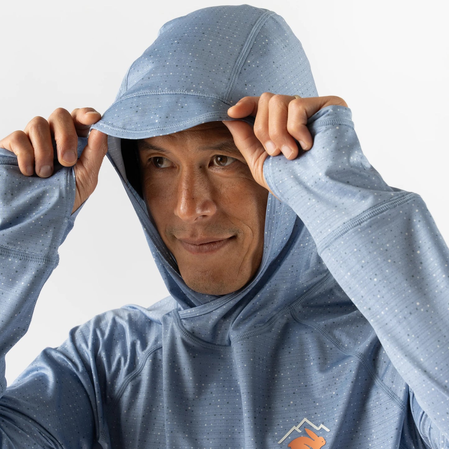rabbit UPF Deflector 2.0 | Rain Washed Squares | Mens
