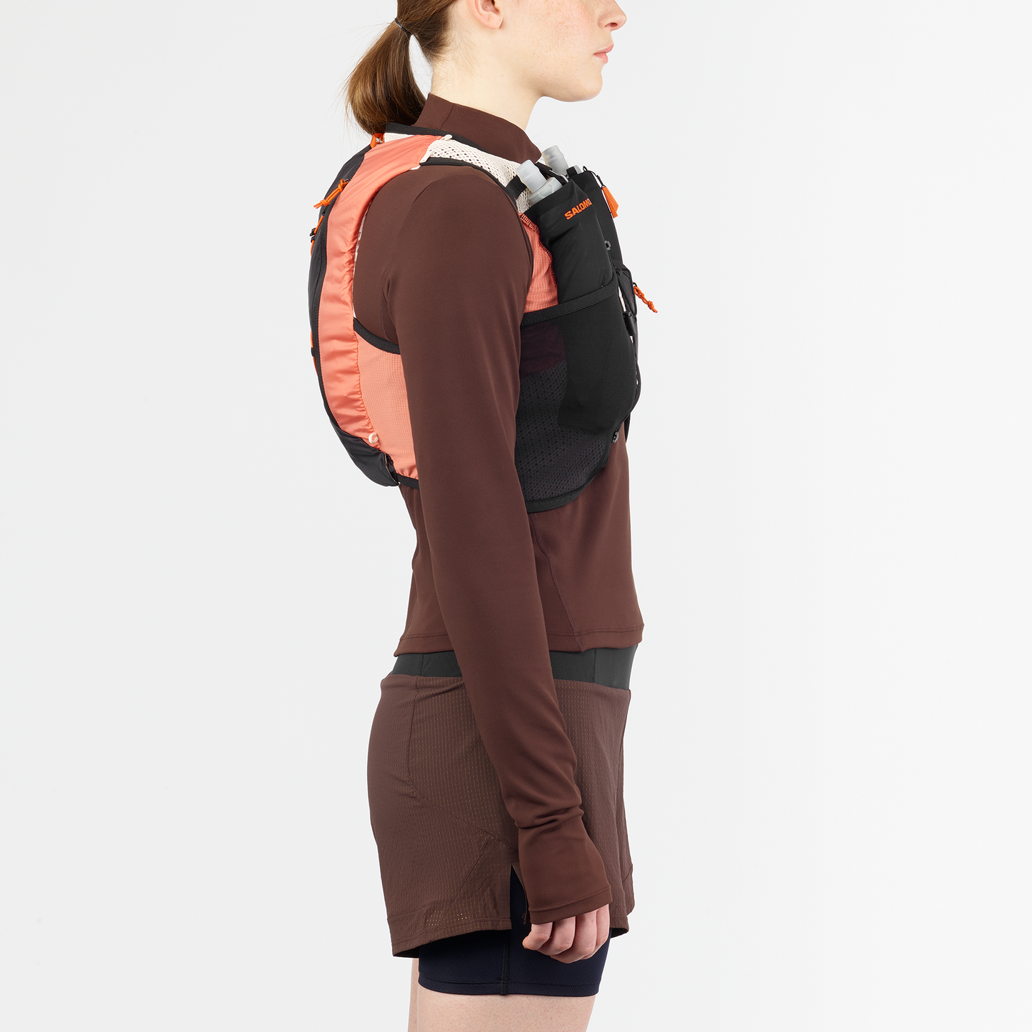 Salomon Active Skin 4 Set | Emerglow / Black | Womens