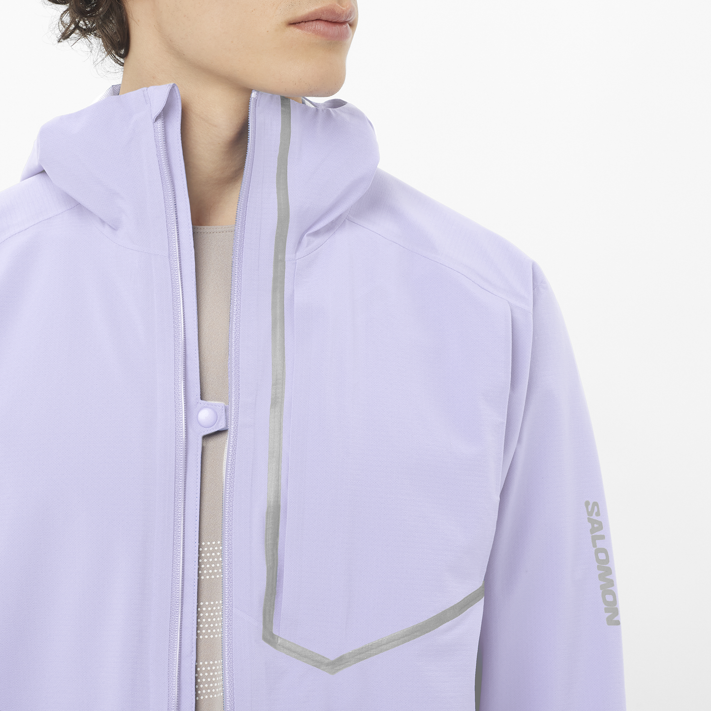 Salomon Bonatti Trail Waterproof Jacket | Cosmic Sky | Mens
