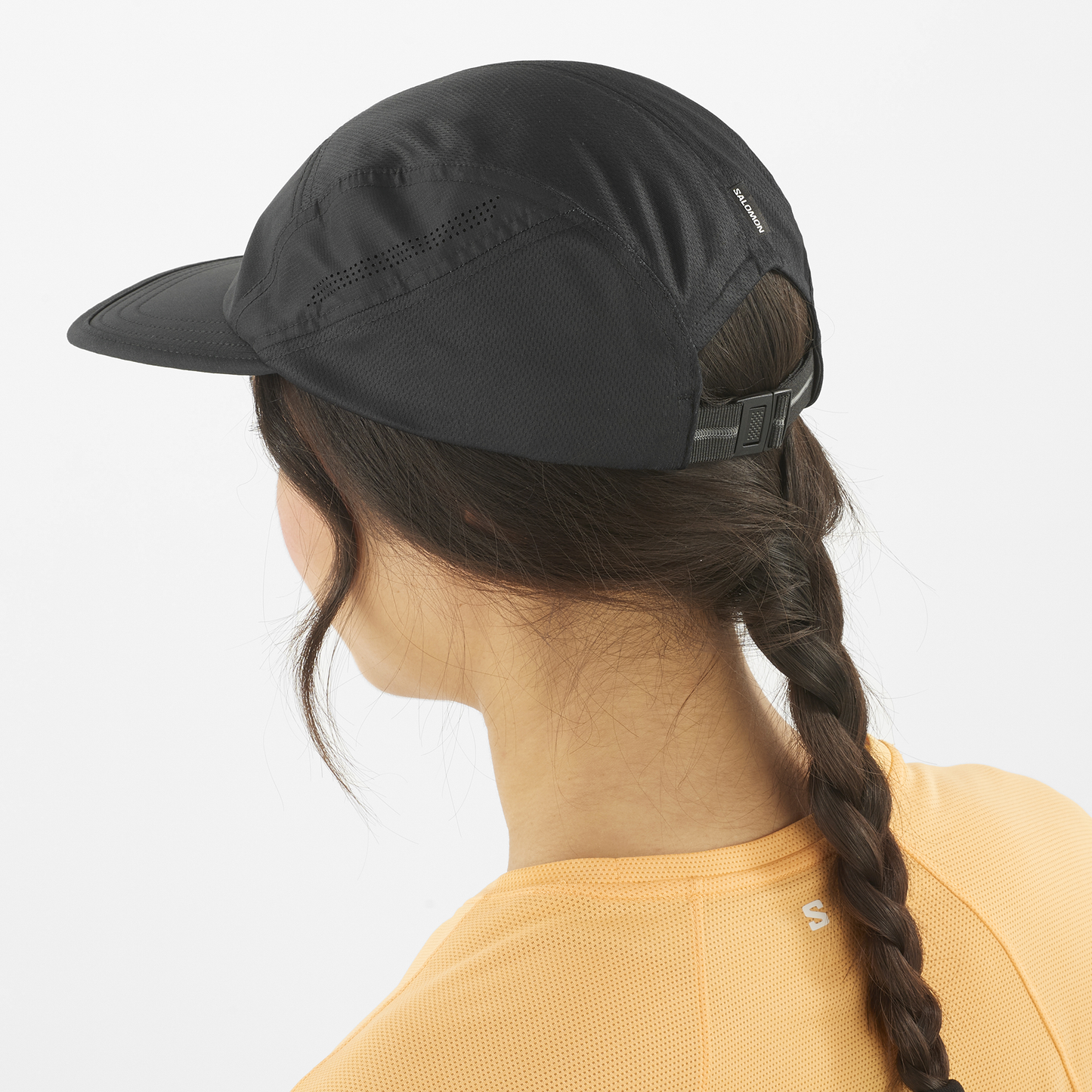 Salomon SHKout 7 Panel Cap | Deep Black