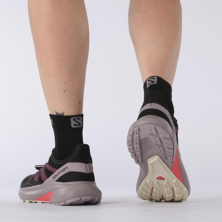 Salomon Hypulse | Black / Quail / Rainy Day | Womens