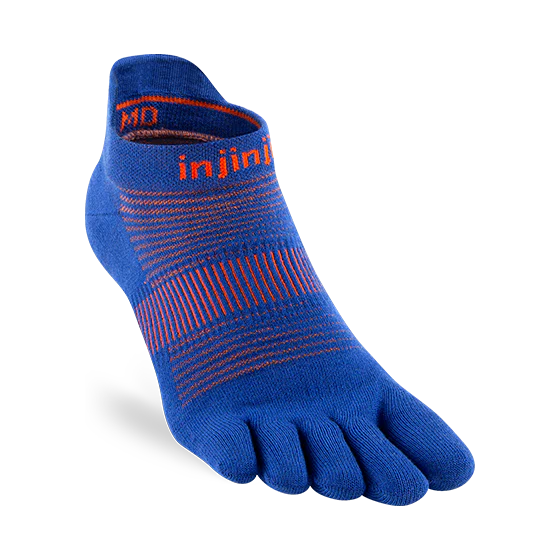 Injinji Run Sock | Lightweight | No Show | Sapphire