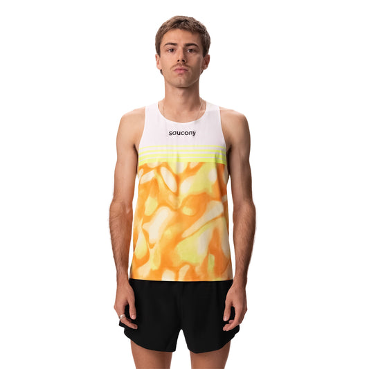 Saucony Endorphin Elite Singlet | Peel | Mens