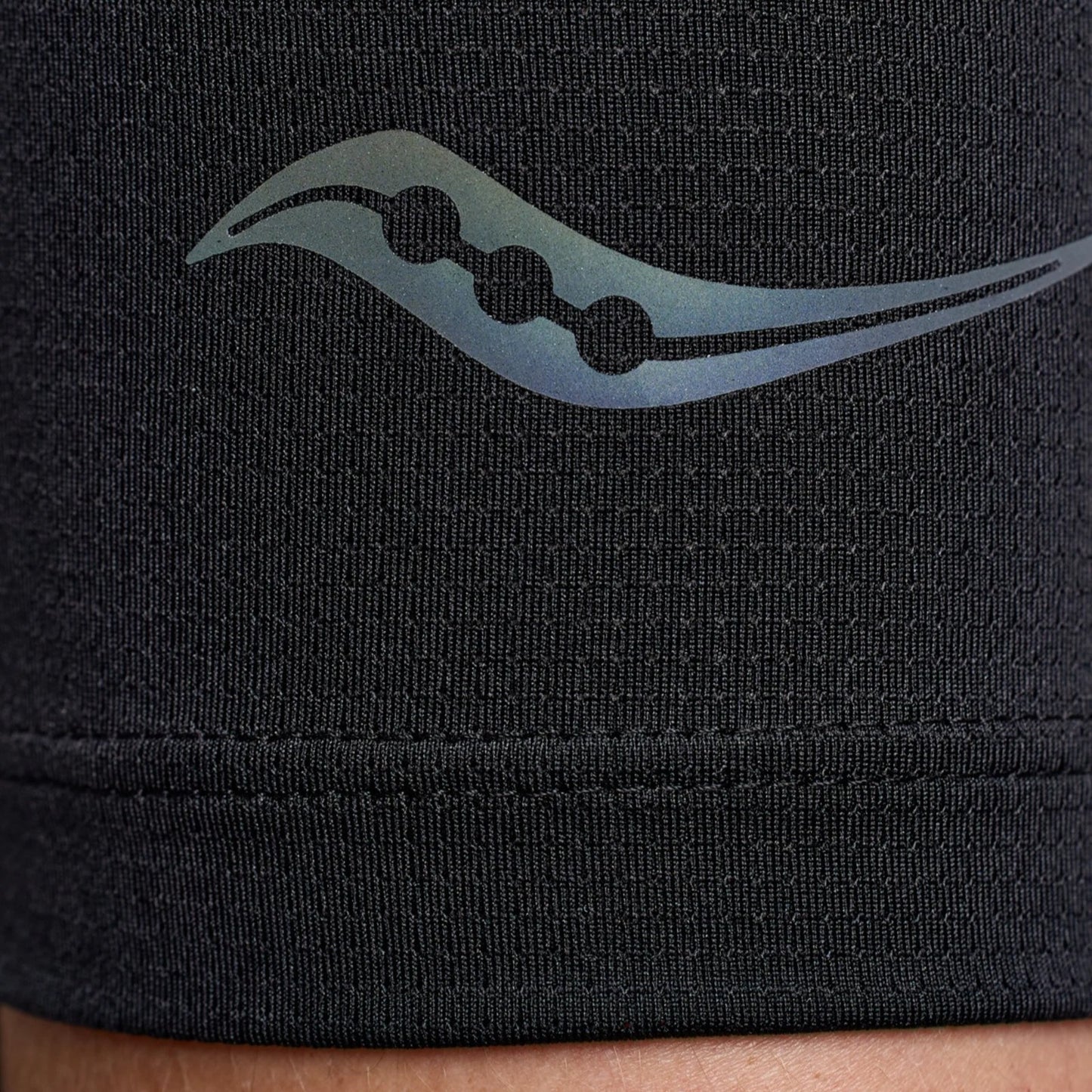 Saucony Stopwatch Short Sleeve Tee | Black | Womens