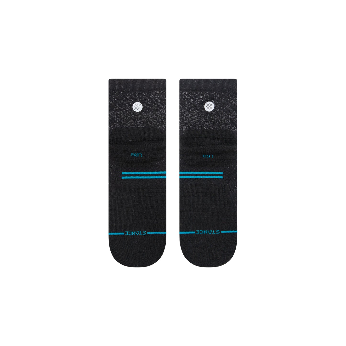 Stance Socks | Light Cushion | Quarter Length | Run Black