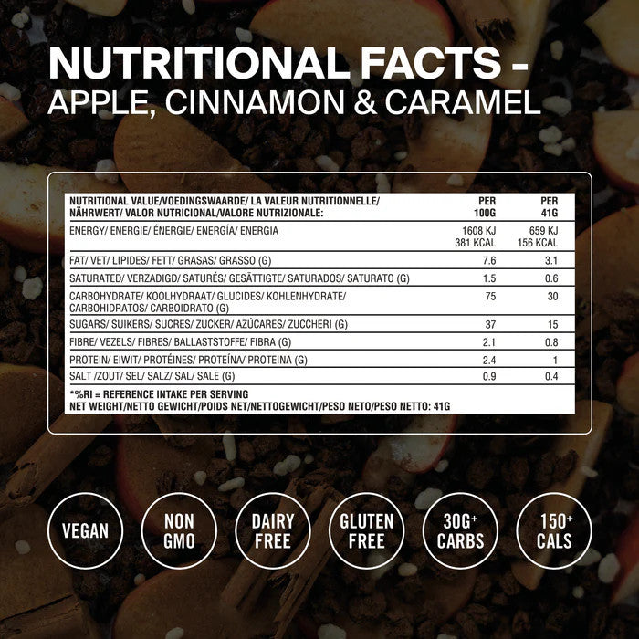 Styrkr Bar30 Energy Bar | Apple, Cinnamon & Caramel