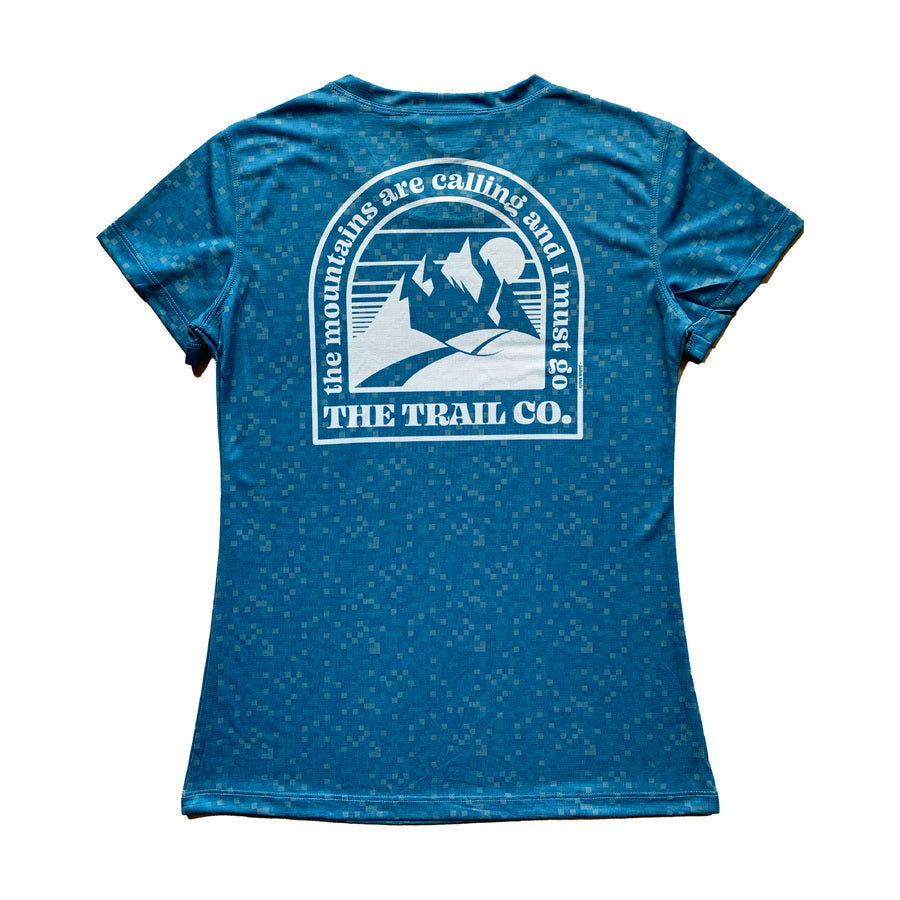 The Trail Run Tee Mountains Calling Womens