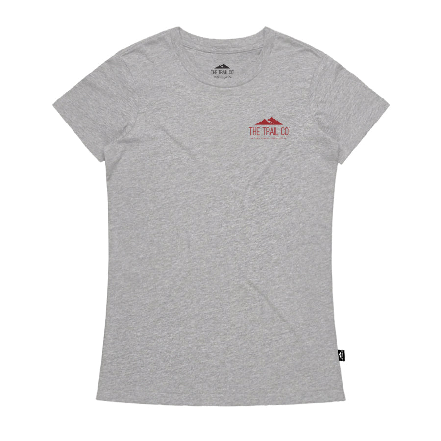 The Trail Co. Casual Tee | Grey Hills | Womens