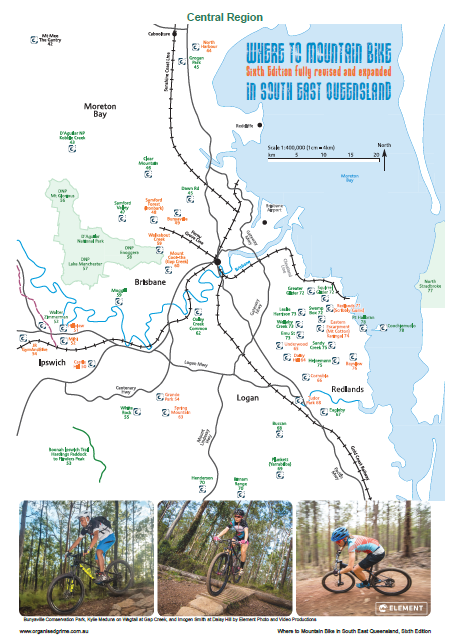 Where to Mountain Bike in South East Queensland | Sixth Edition